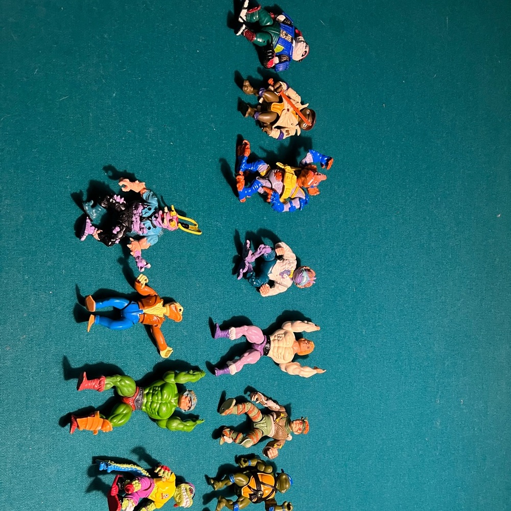Rare figures from 80’s